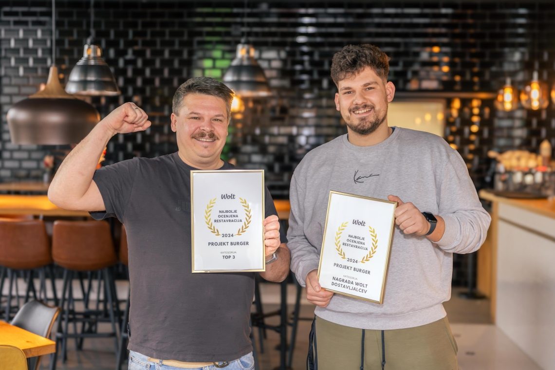 To so najbolj priljubljene restavracije v Sloveniji po izboru Wolt uporabnikov